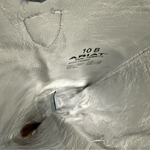 Ariat Casanova Western Boots Vintage Denim - Picture 9 of 9